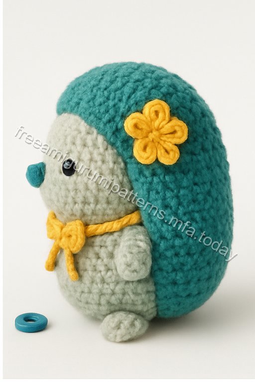 Amigurumi Hedgehog Free Pattern