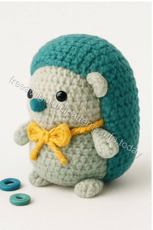 Amigurumi Hedgehog Free Pattern