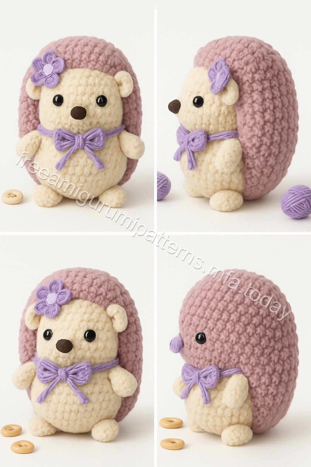 Amigurumi Hedgehog Free Pattern