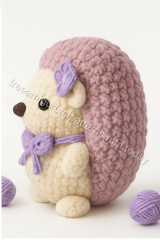 Amigurumi Hedgehog Free Pattern