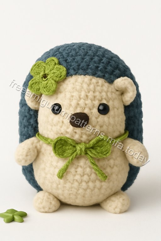 Amigurumi Hedgehog Free Pattern