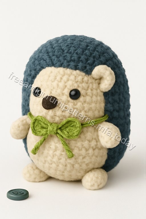 Amigurumi Hedgehog Free Pattern