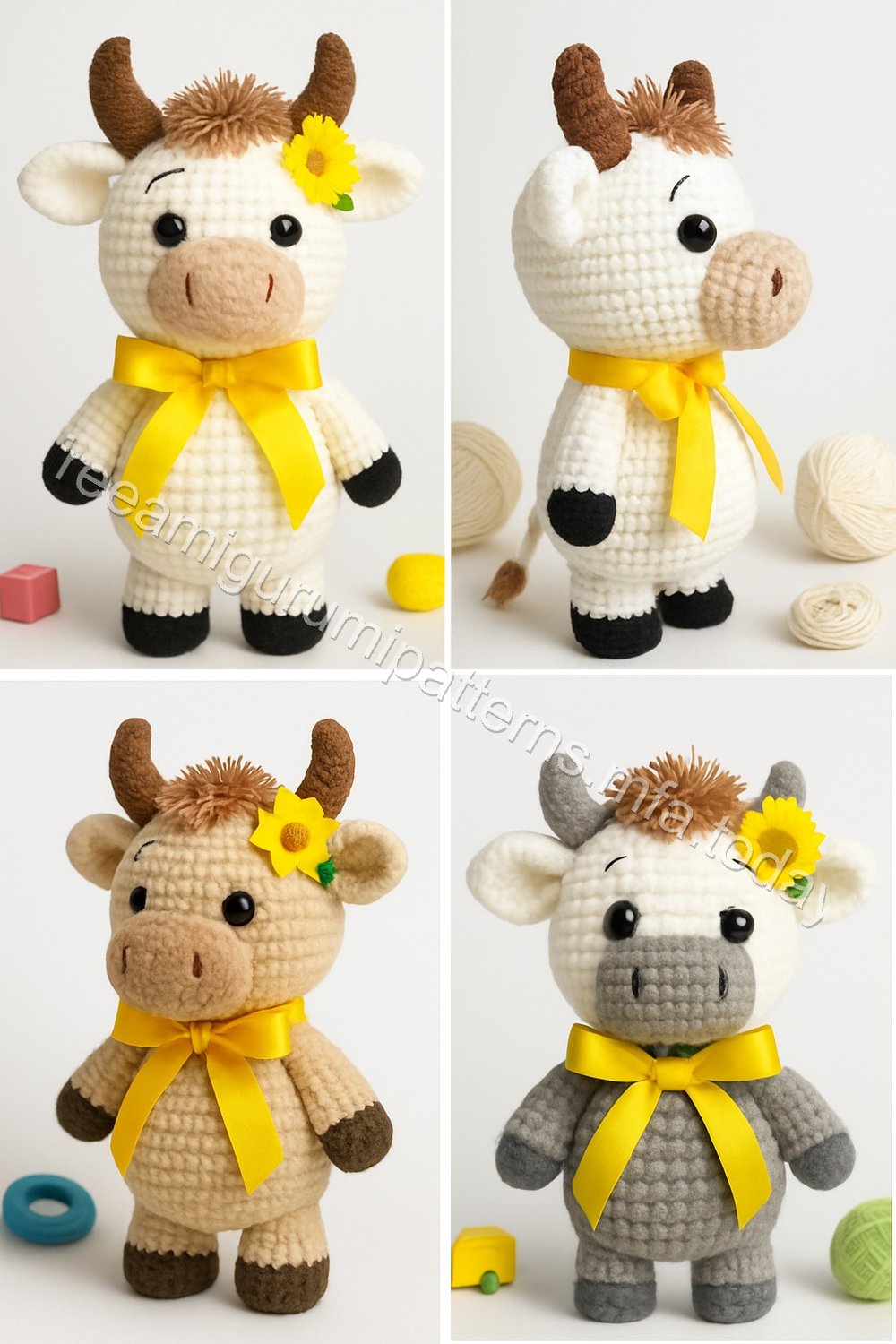 Amigurumi Gentle Heifer Free Pattern