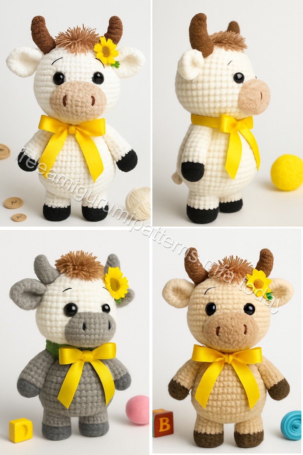 Amigurumi Gentle Heifer Free Pattern