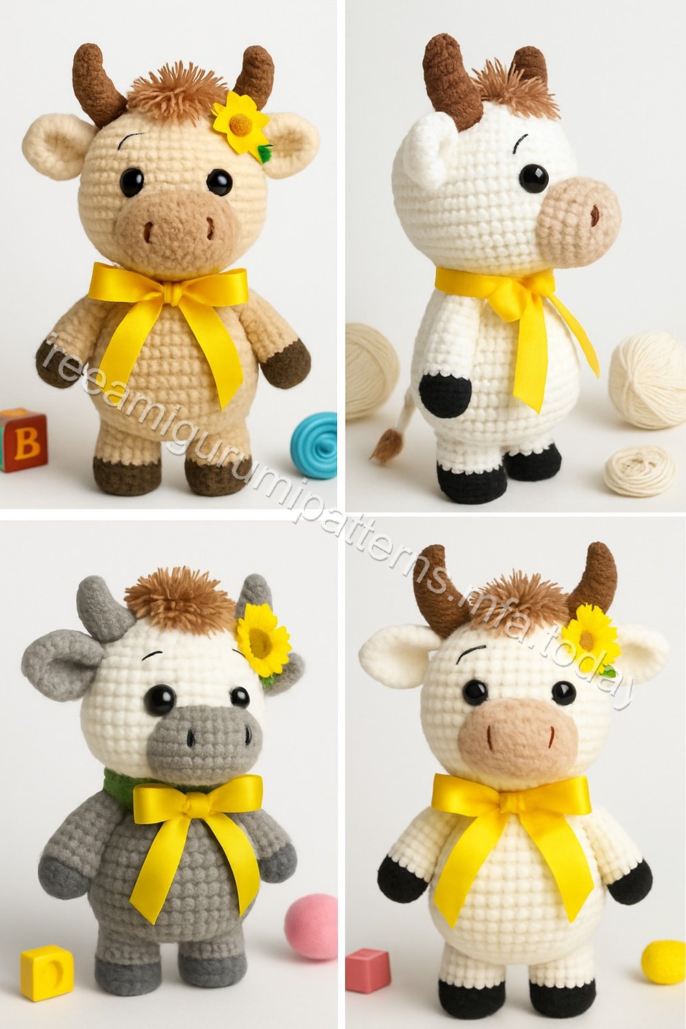 Amigurumi Gentle Heifer Free Pattern