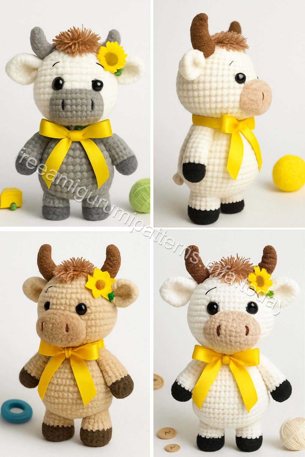 Amigurumi Gentle Heifer Free Pattern