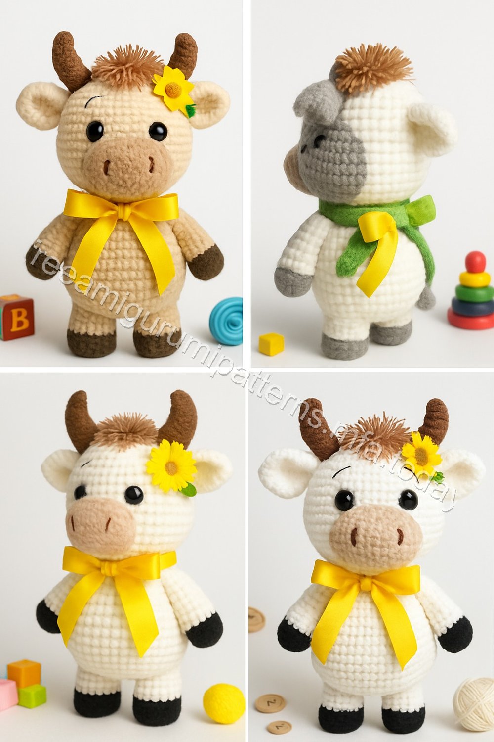 Amigurumi Gentle Heifer Free Pattern