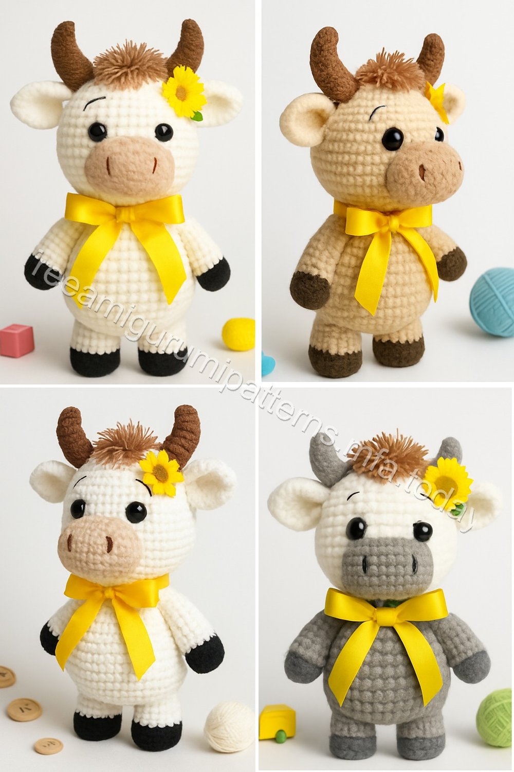 Amigurumi Gentle Heifer Free Pattern