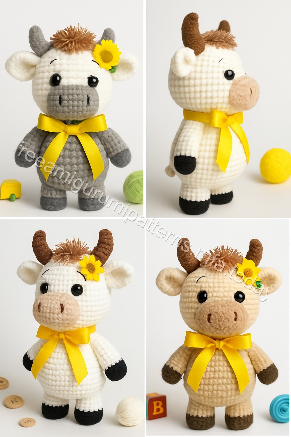 Amigurumi Gentle Heifer Free Pattern