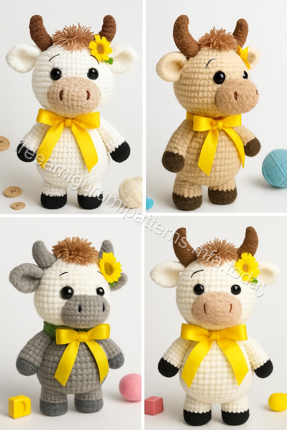 Amigurumi Gentle Heifer Free Pattern