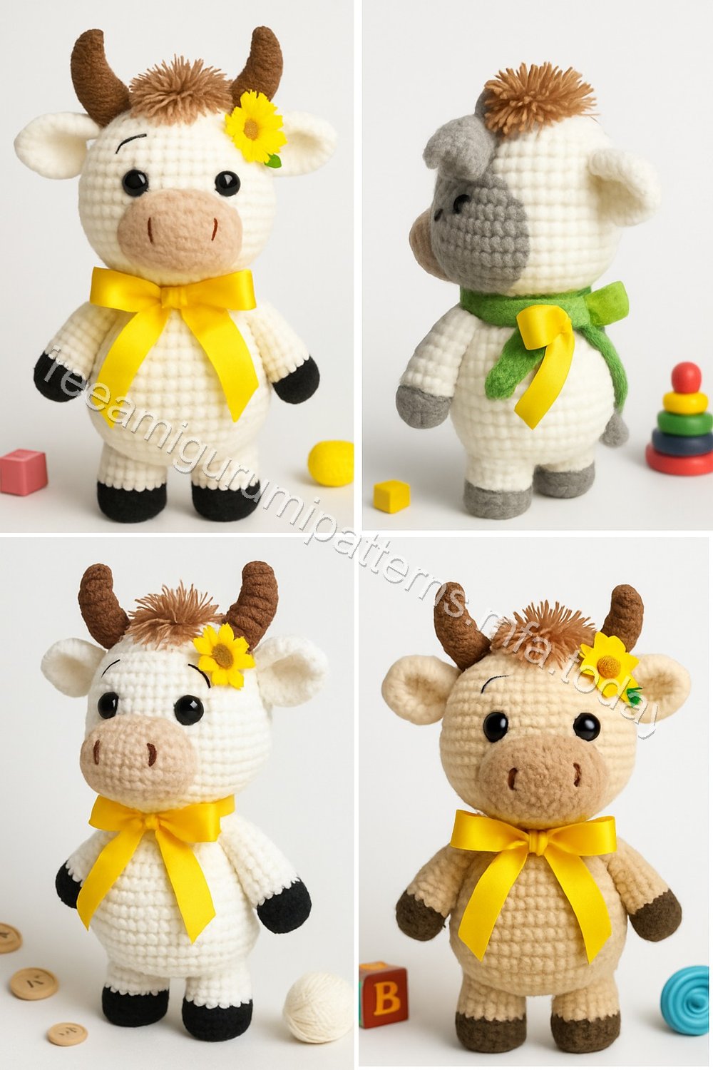 Amigurumi Gentle Heifer Free Pattern