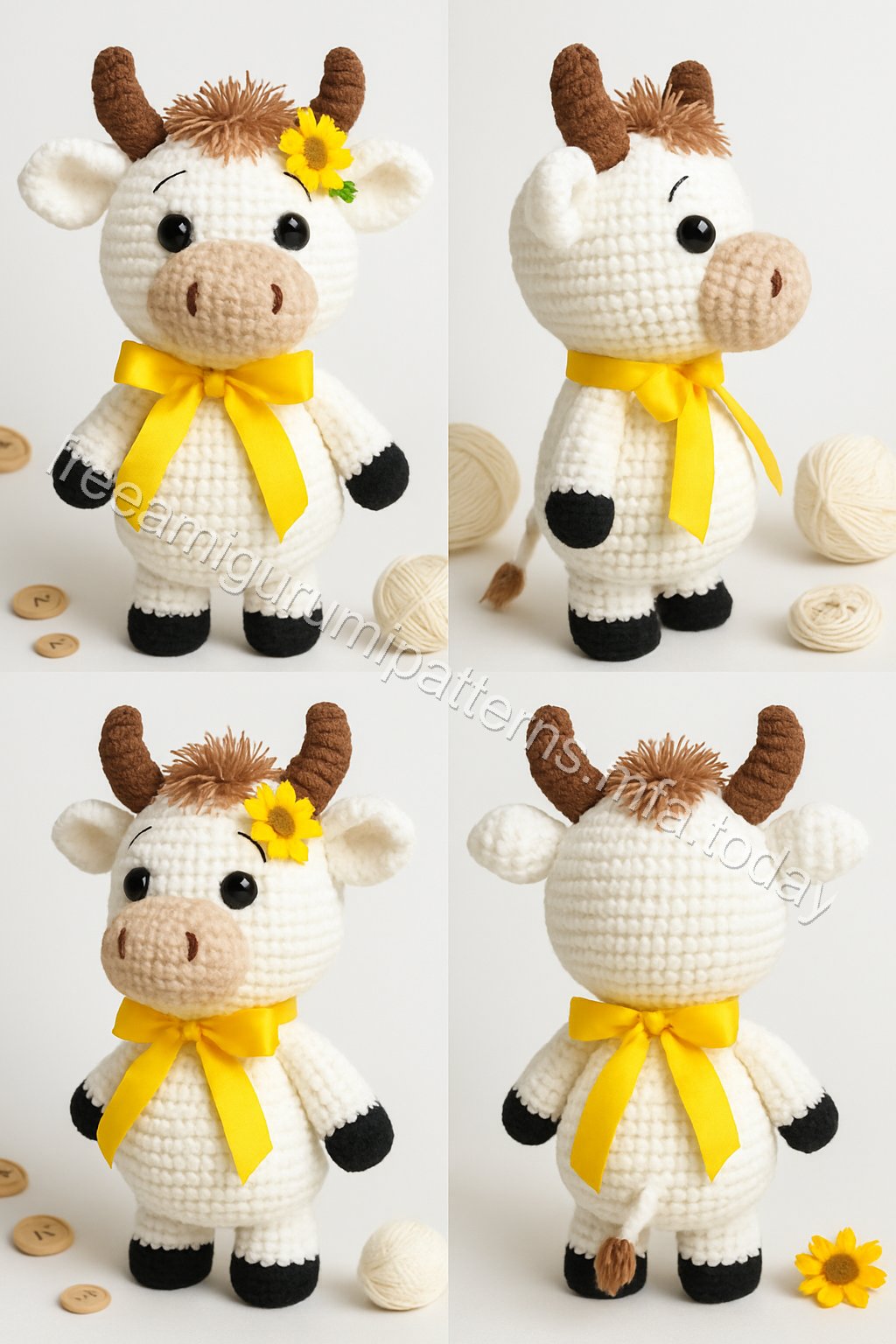 Amigurumi Gentle Heifer Free Pattern