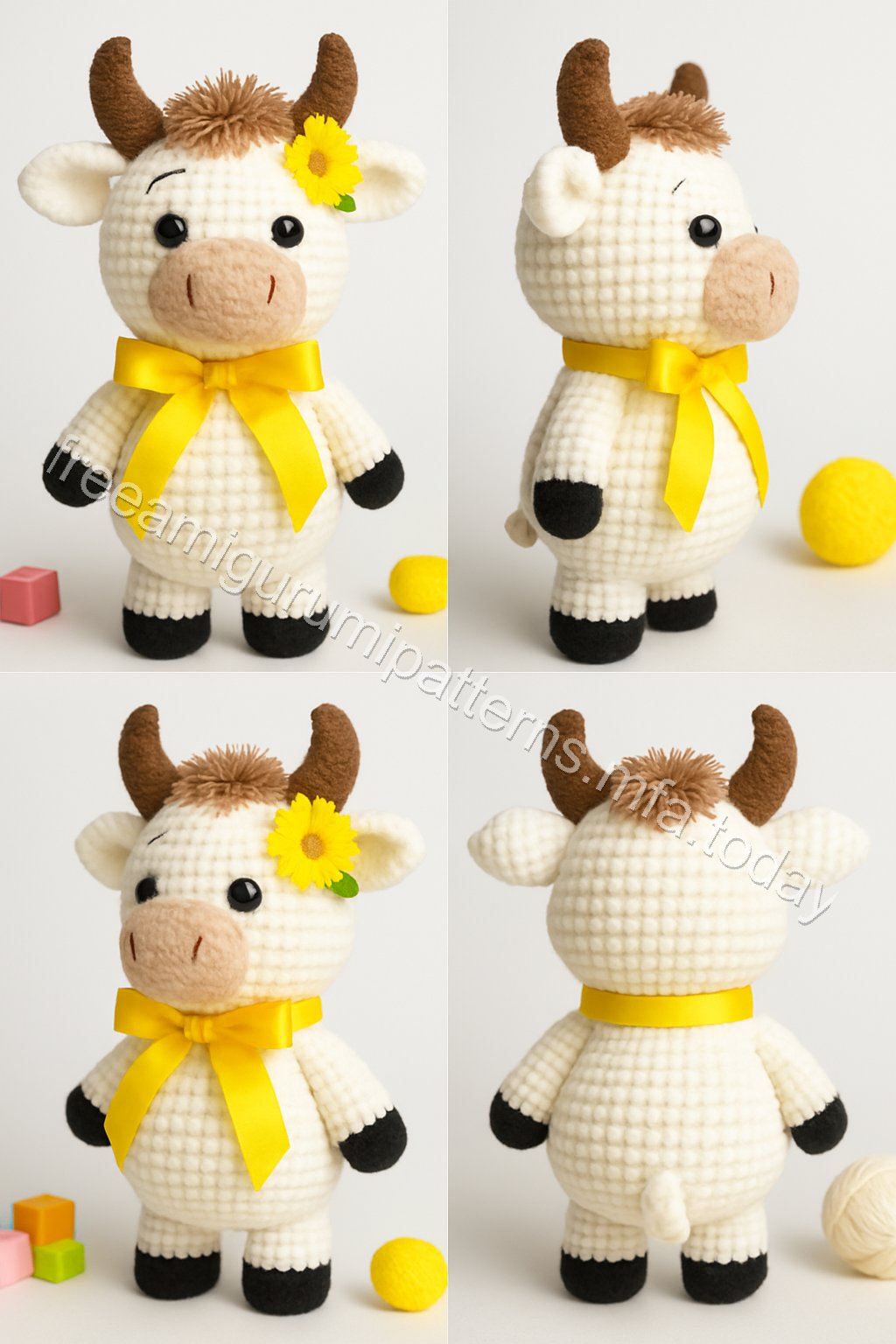 Amigurumi Gentle Heifer Free Pattern