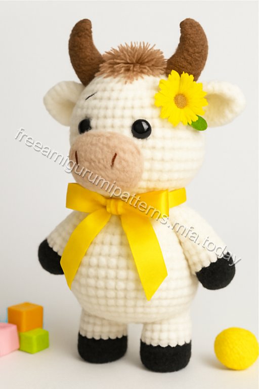 Amigurumi Gentle Heifer Free Pattern