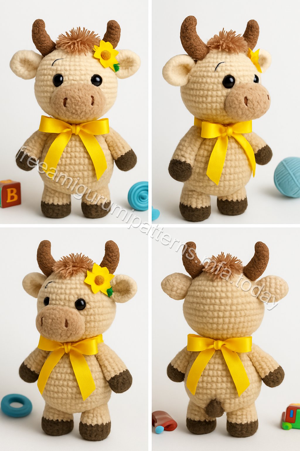 Amigurumi Gentle Heifer Free Pattern