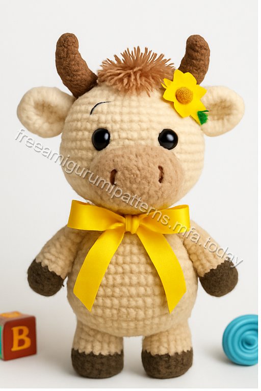 Amigurumi Gentle Heifer Free Pattern