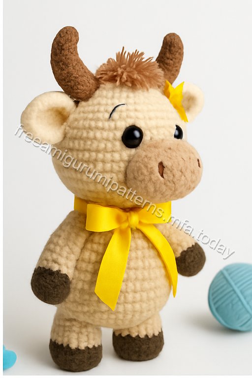 Amigurumi Gentle Heifer Free Pattern