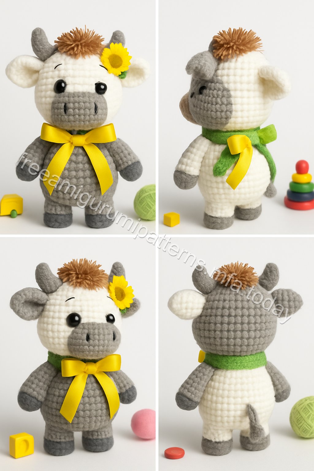 Amigurumi Gentle Heifer Free Pattern