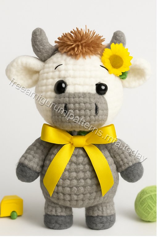 Amigurumi Gentle Heifer Free Pattern