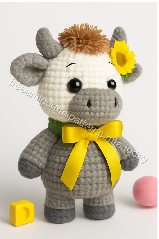 Amigurumi Gentle Heifer Free Pattern