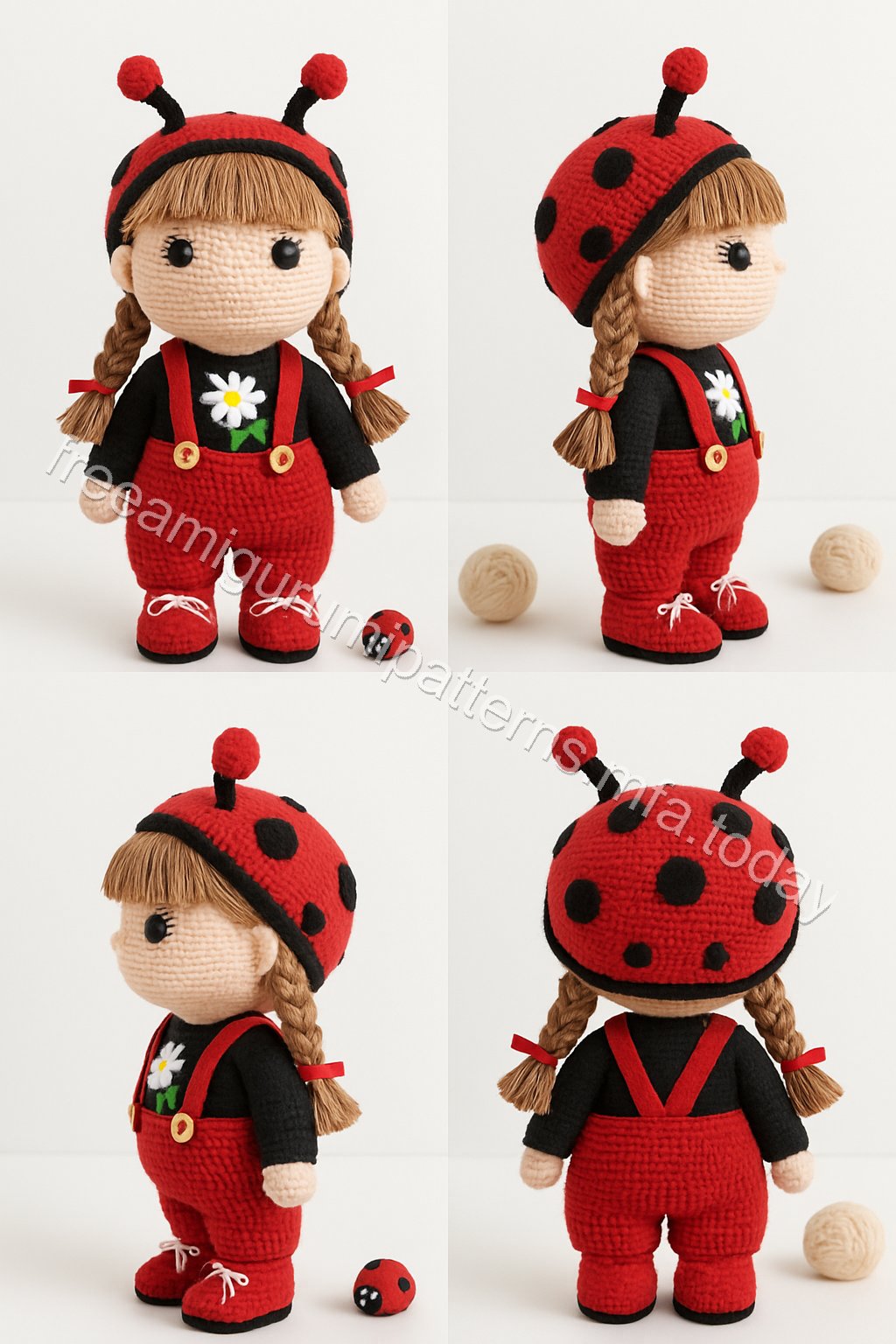 Amigurumi Ladybug Free Pattern