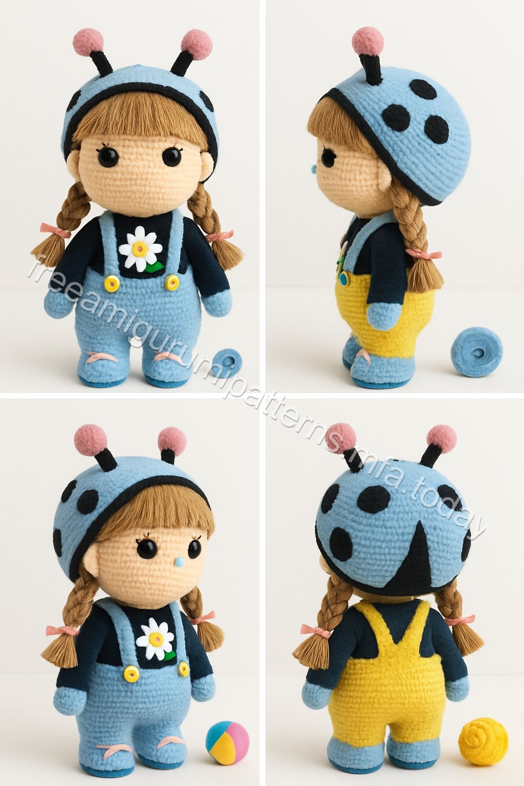 Amigurumi Ladybug Free Pattern
