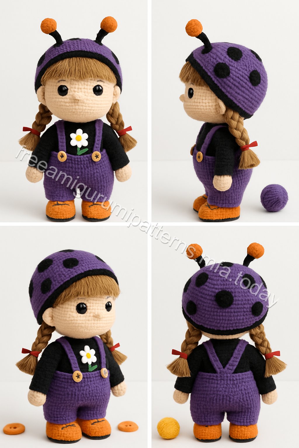 Amigurumi Ladybug Free Pattern