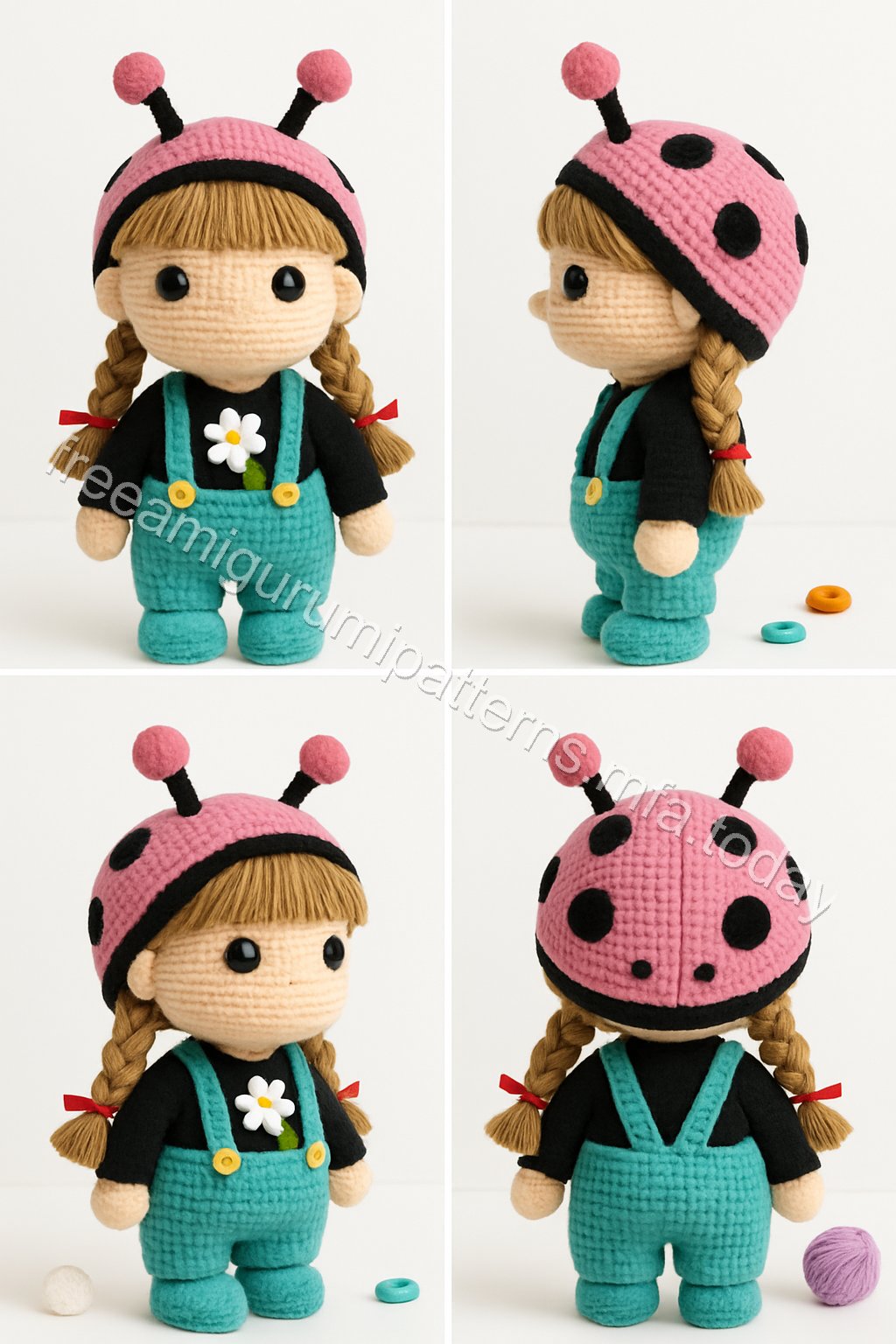 Amigurumi Ladybug Free Pattern