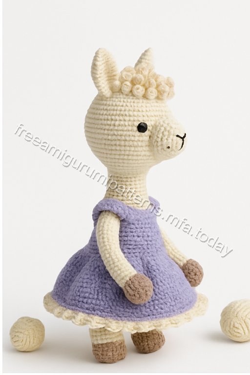 Amigurumi Llama Free Pattern