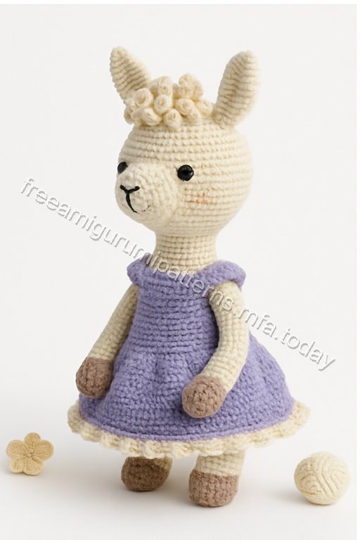 Amigurumi Llama Free Pattern