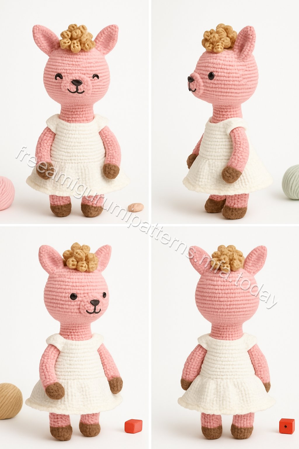 Amigurumi Llama Free Pattern