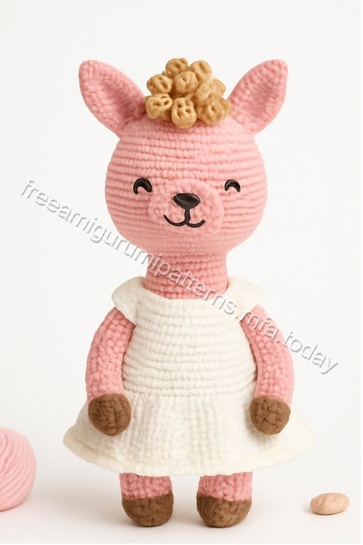 Amigurumi Llama Free Pattern