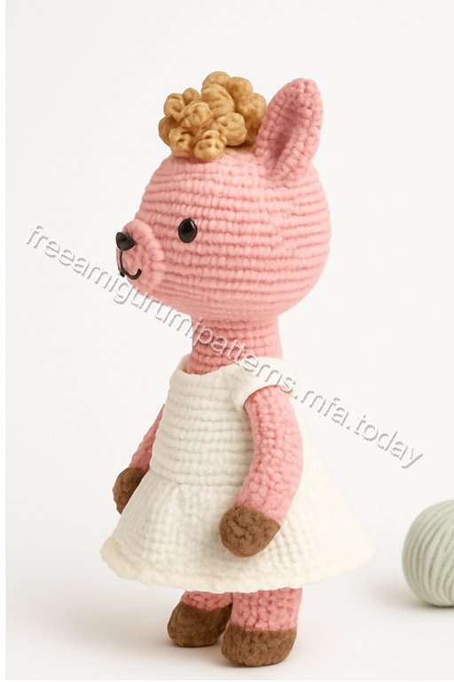 Amigurumi Llama Free Pattern