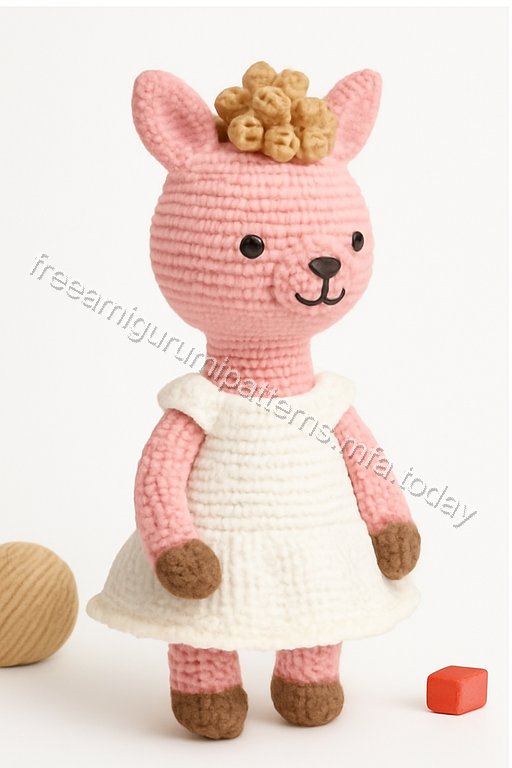 Amigurumi Llama Free Pattern