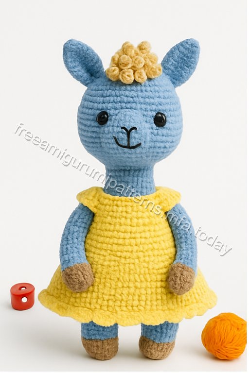 Amigurumi Llama Free Pattern
