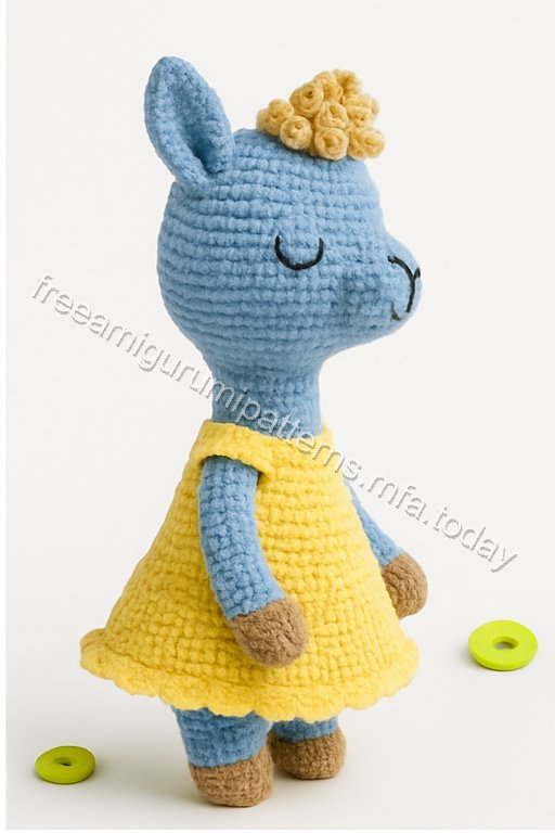 Amigurumi Llama Free Pattern