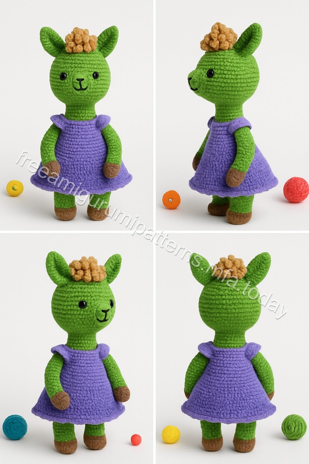 Amigurumi Llama Free Pattern