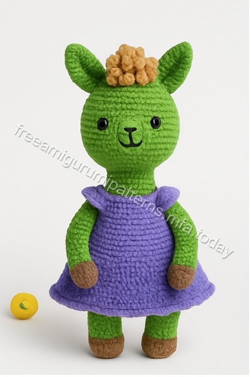 Amigurumi Llama Free Pattern