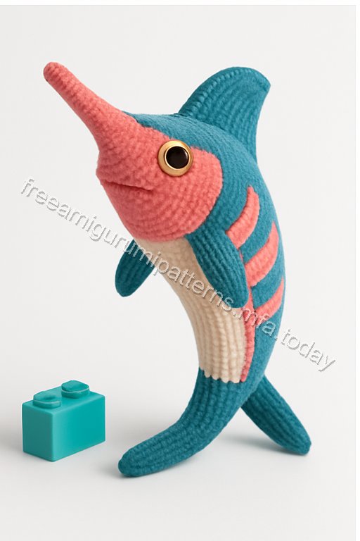 Amigurumi Marlin Fish Free Pattern