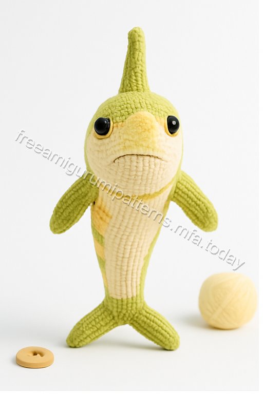 Amigurumi Marlin Fish Free Pattern