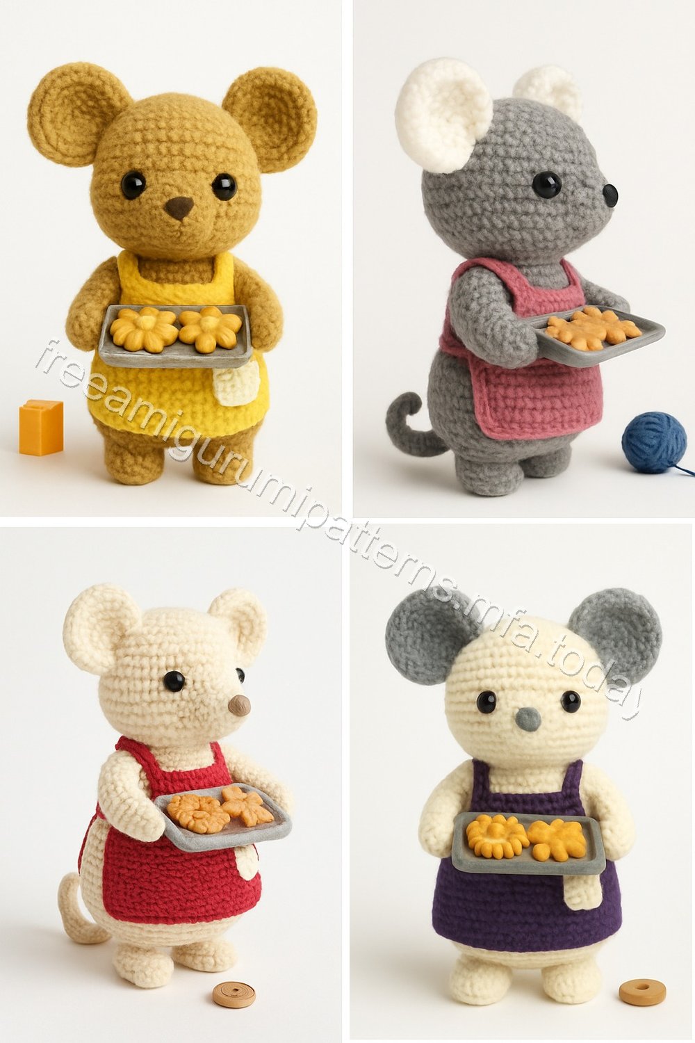Amigurumi Mouse Free Pattern