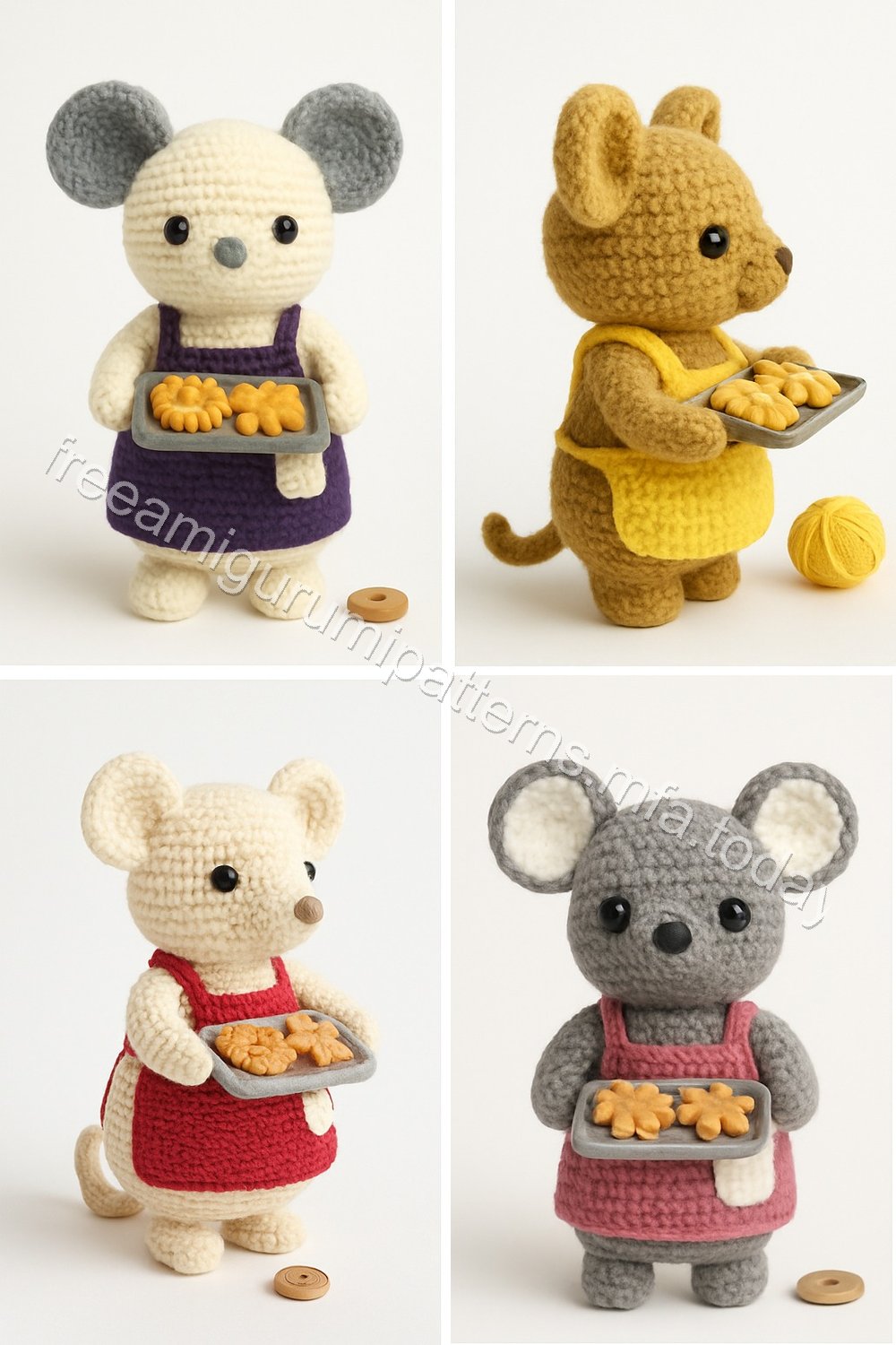 Amigurumi Mouse Free Pattern