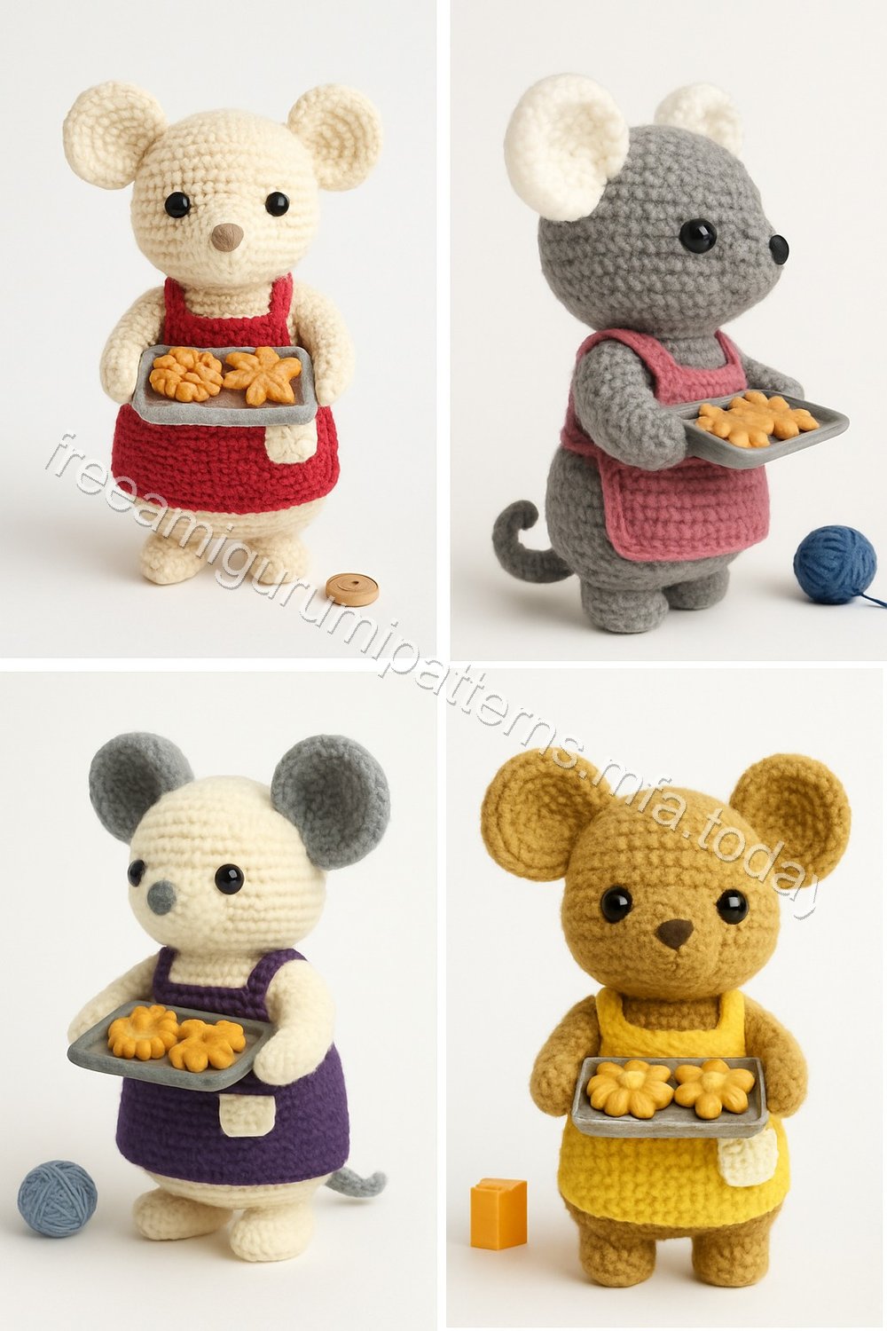 Amigurumi Mouse Free Pattern
