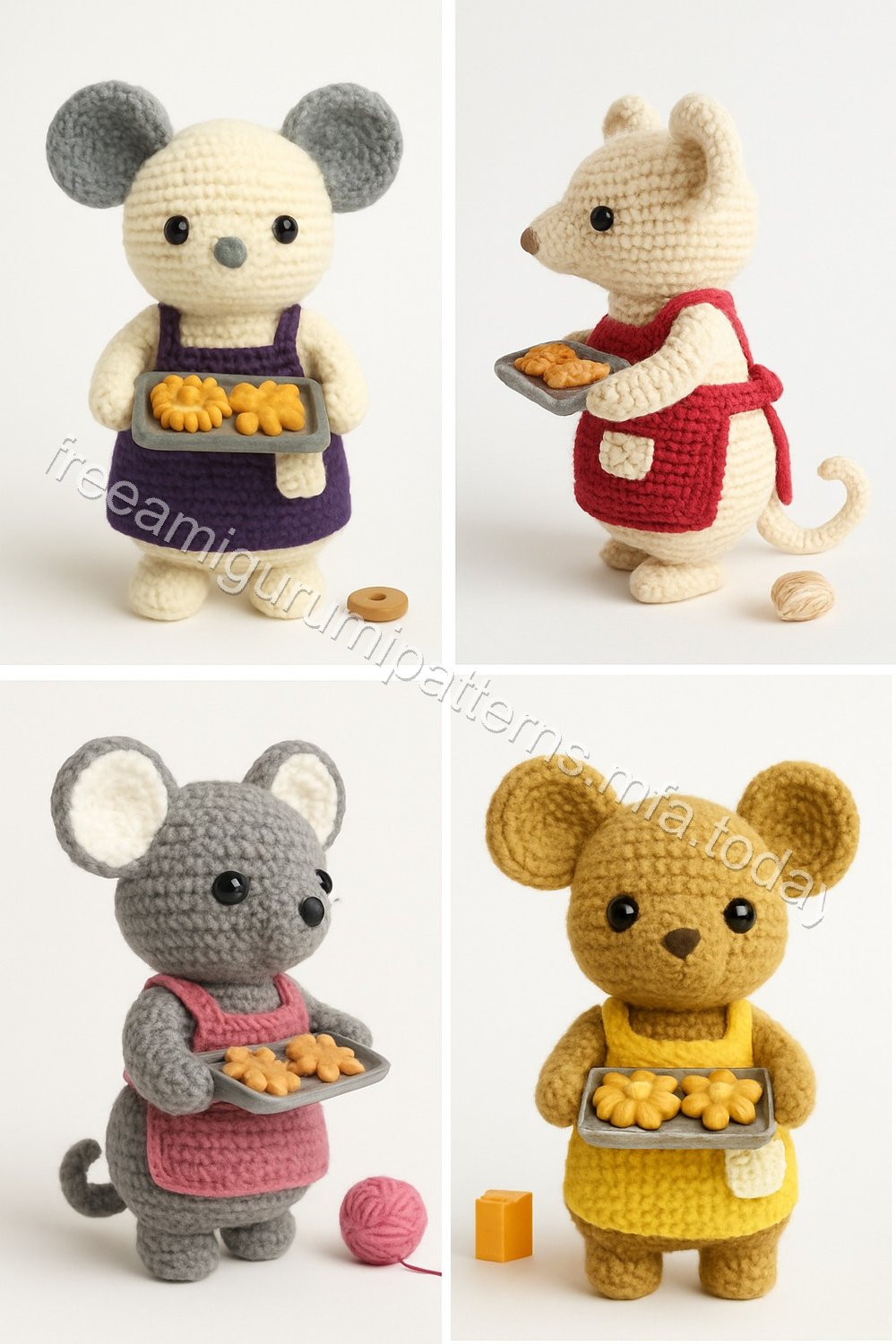 Amigurumi Mouse Free Pattern