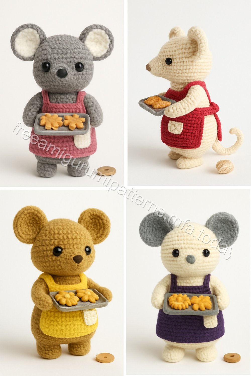 Amigurumi Mouse Free Pattern