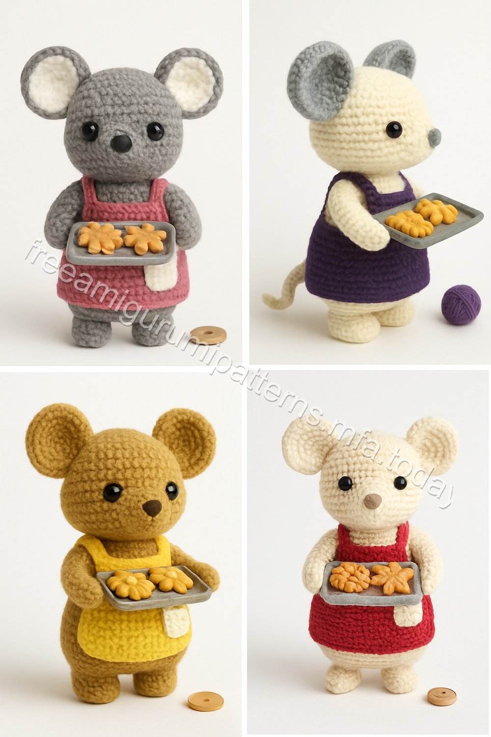 Amigurumi Mouse Free Pattern