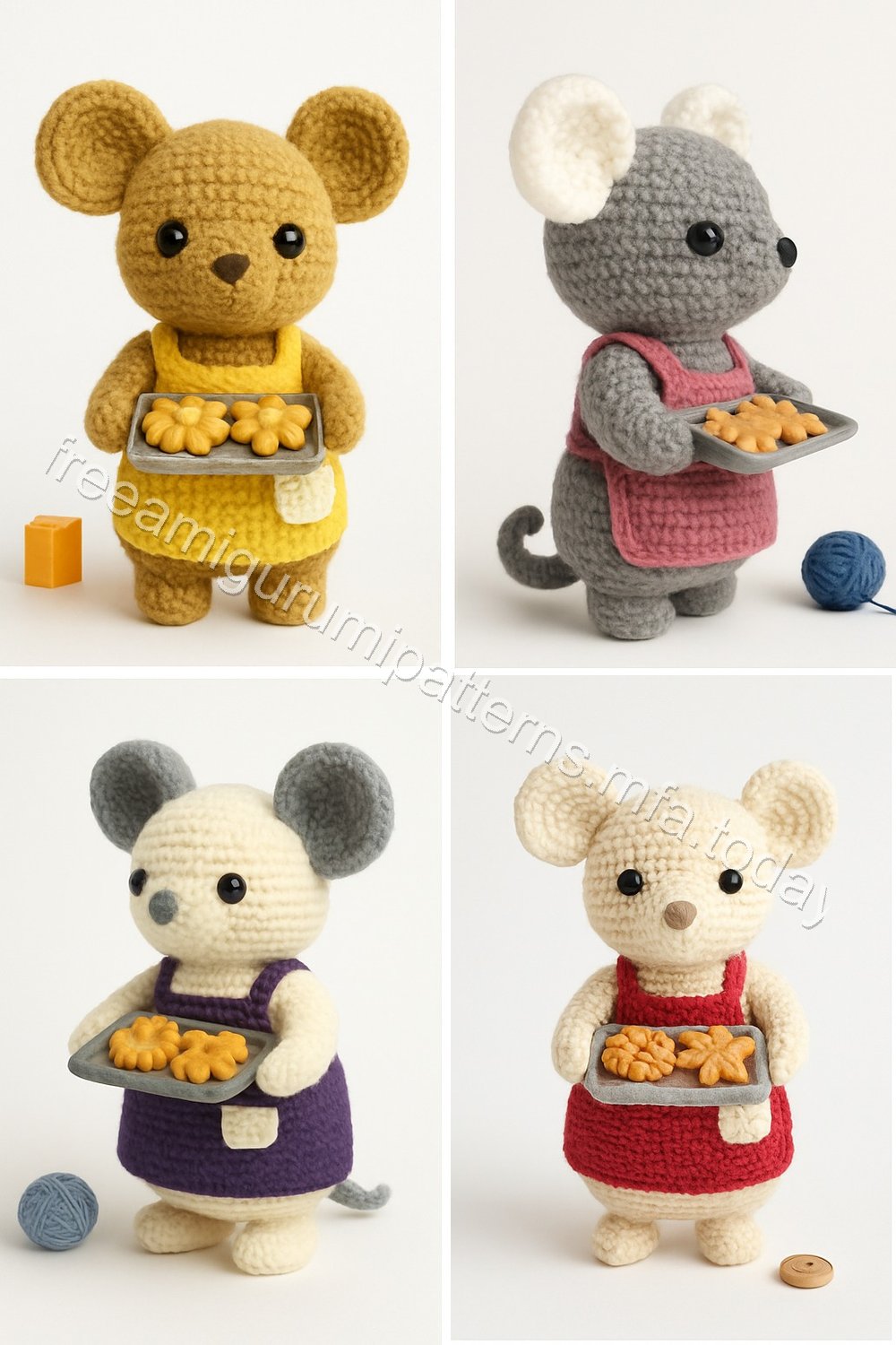 Amigurumi Mouse Free Pattern