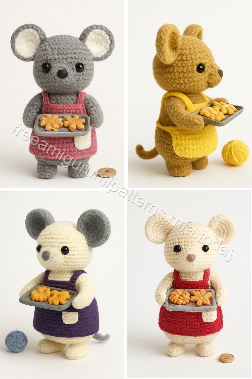 Amigurumi Mouse Free Pattern