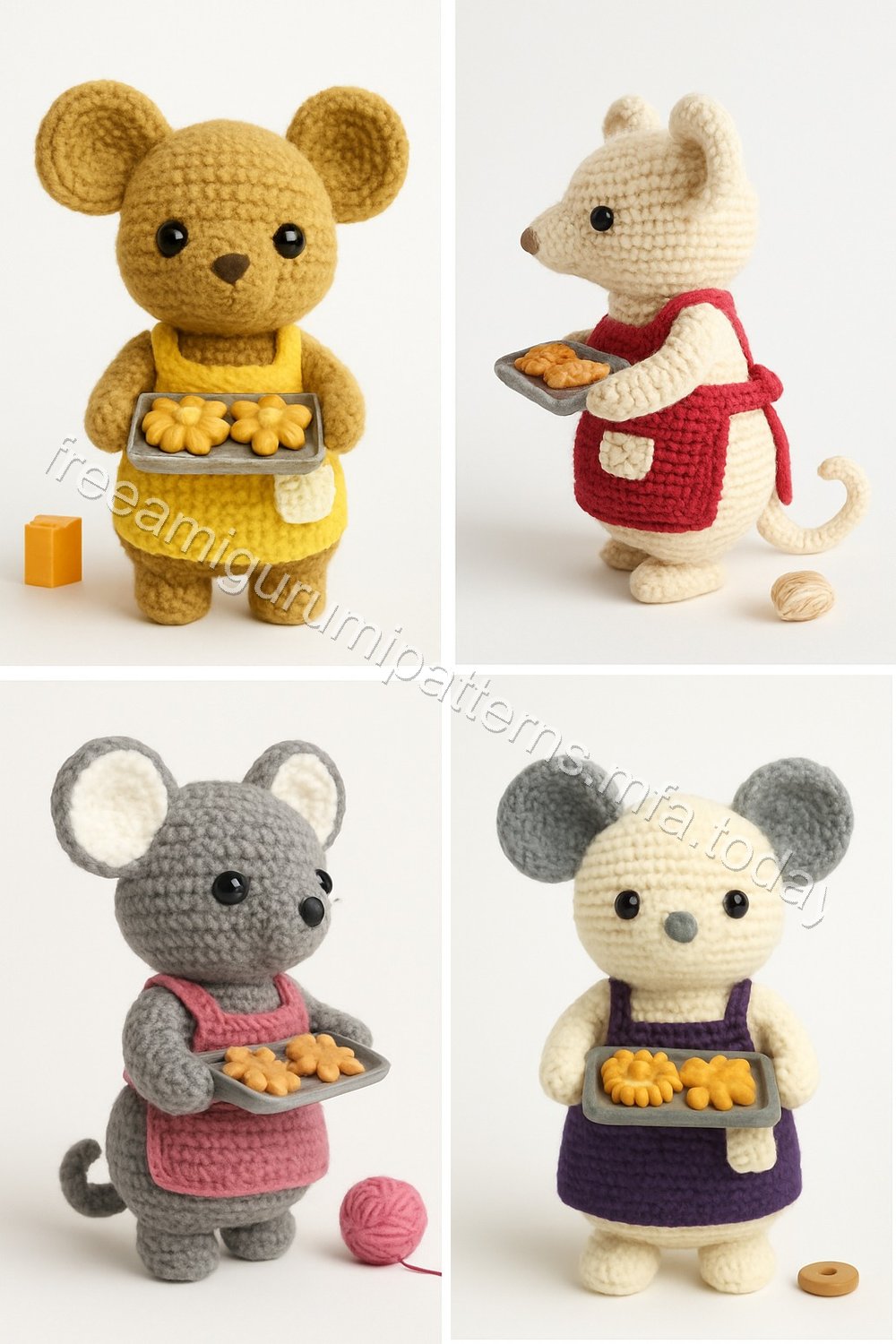 Amigurumi Mouse Free Pattern