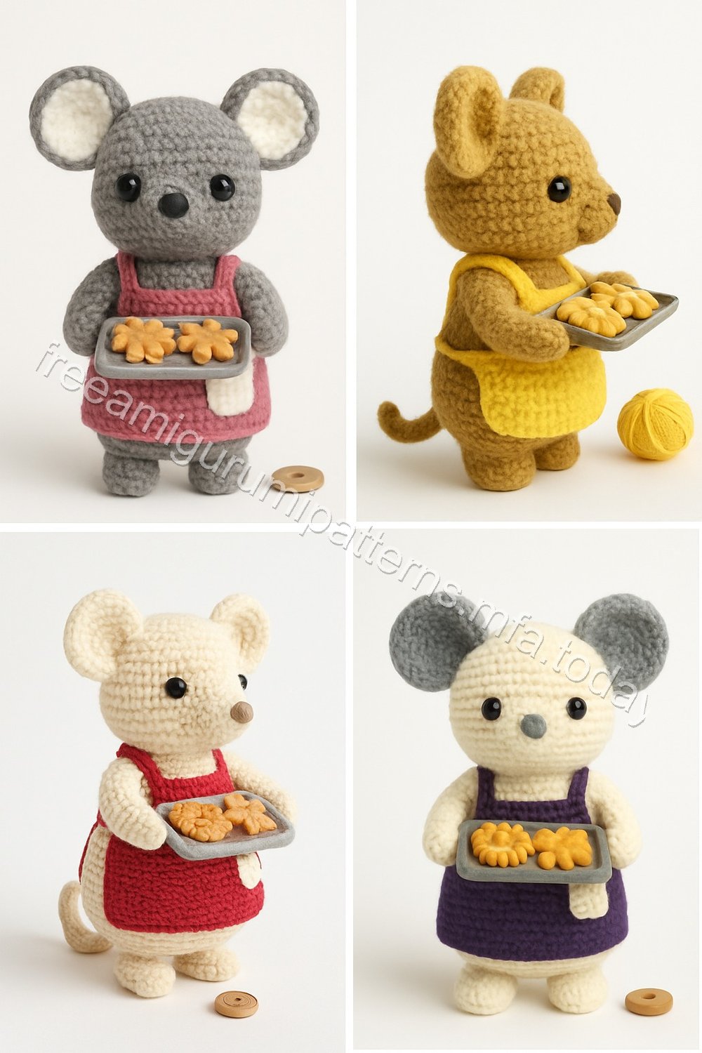 Amigurumi Mouse Free Pattern